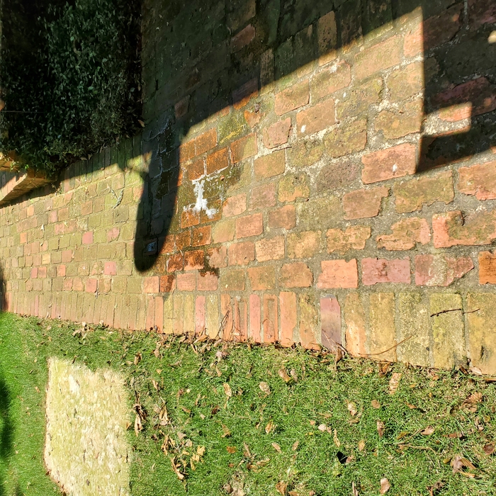 brick before cleaning
