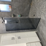 Fully finished with glass