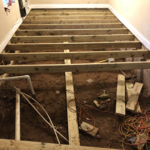 Installing new joists