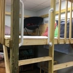 Ladder and handrails