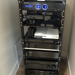 24 Space rack in closet