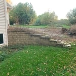 Retaining wall remodel
