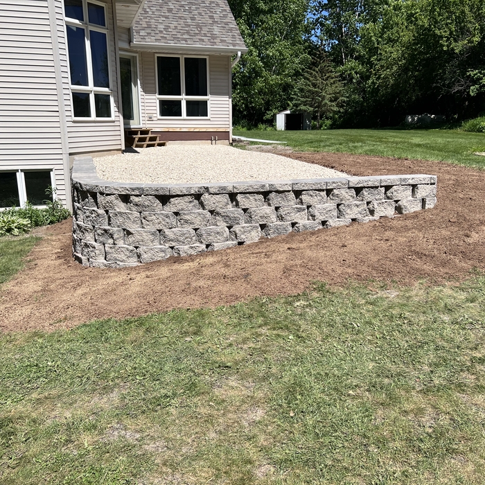 Retaining wall remodel
