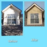 Siding on Dormer