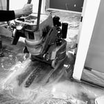Concrete polishing process