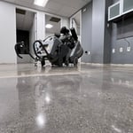 Concrete polishing