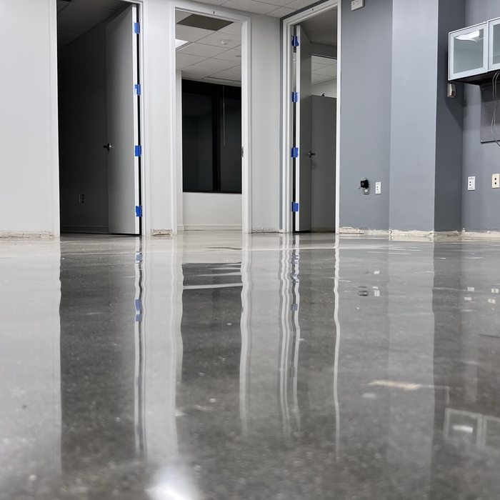 Concrete polishing
