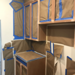 prep the wood to paint