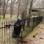 Iron rod Fence