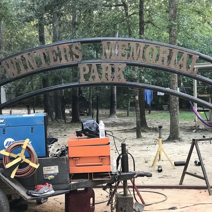 Metal Frame Sign