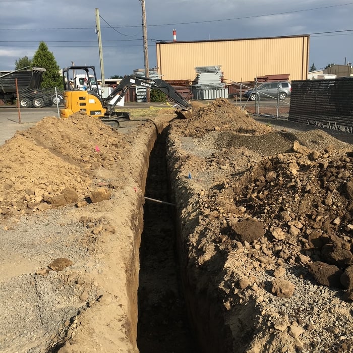 Water or Sewer Main installs or replacements