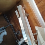 Repair kitchen cabinets