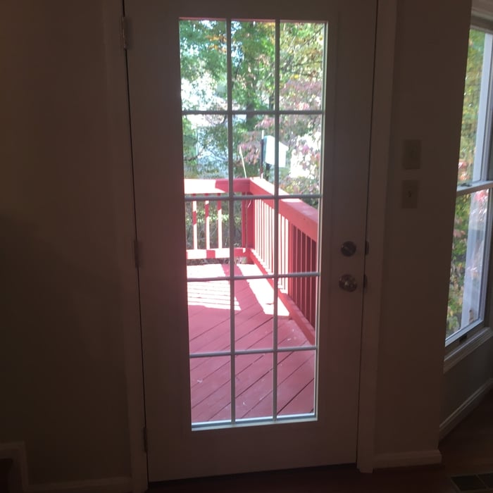 Replace kitchen door