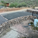 Transition From garden to drive