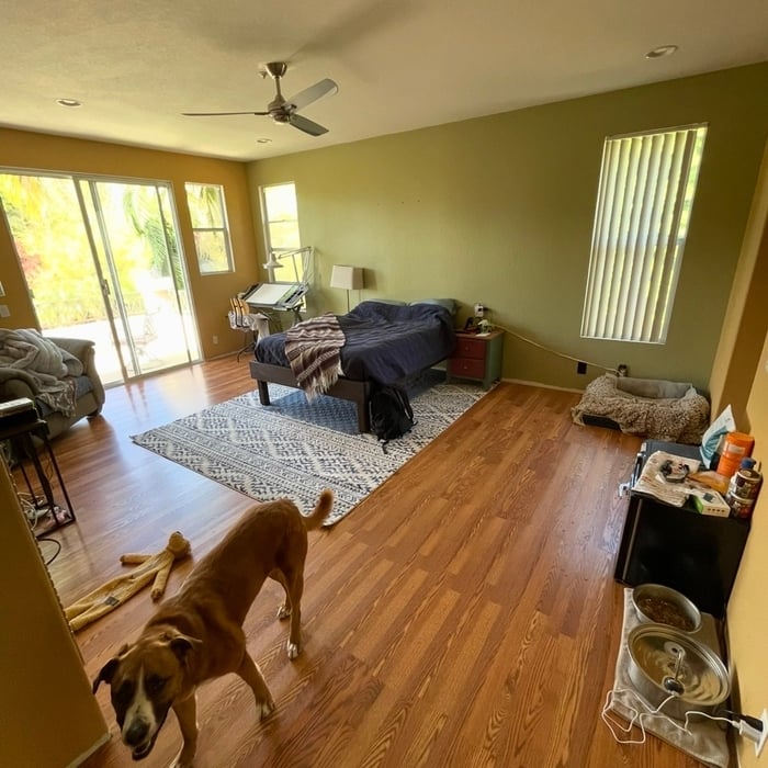 Master bedroom AFTER