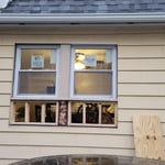 Kitchen window reconfiguration