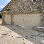 New Paint garage door