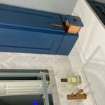 Custom Vanity with Razor Nook