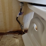 Toilet install