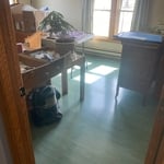 Before picture of Bedroom Flooring