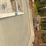 concrete foundation with slab