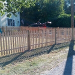 4 foot spaced picket