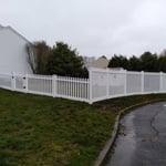 Semi privacy spaced picket