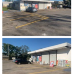 Store Front and Side Lot