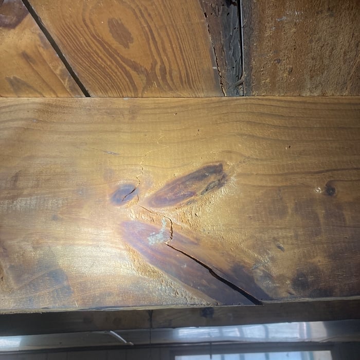 Cracked joist