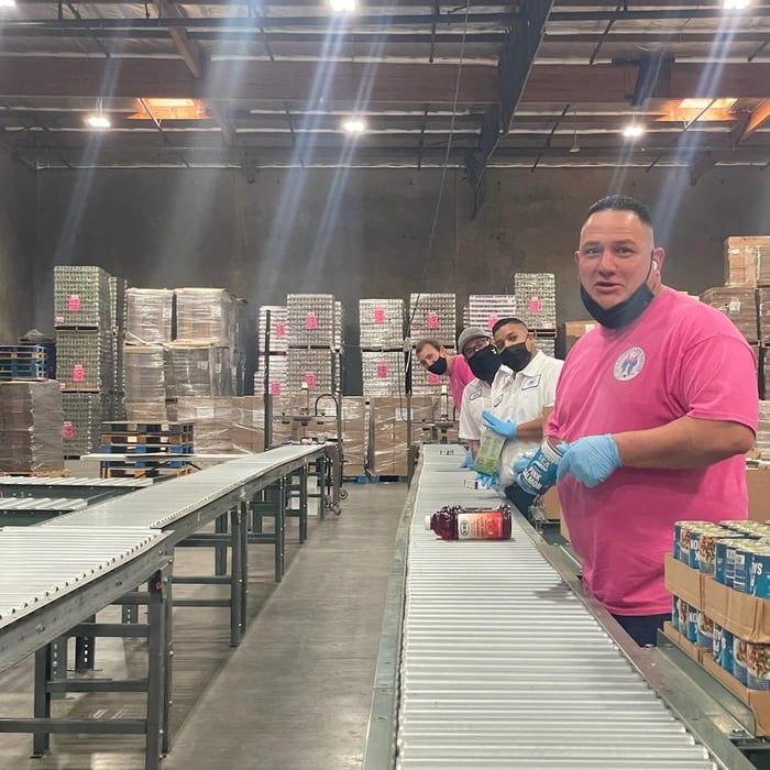 L.A. Regional Food Bank Drive