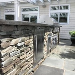 Outdoor kitchen And patio