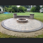 Outdoor kitchen And patio