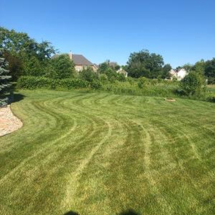 Lawn Mowing Striping