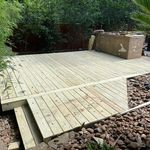 Outdoor Kitchen and Deck