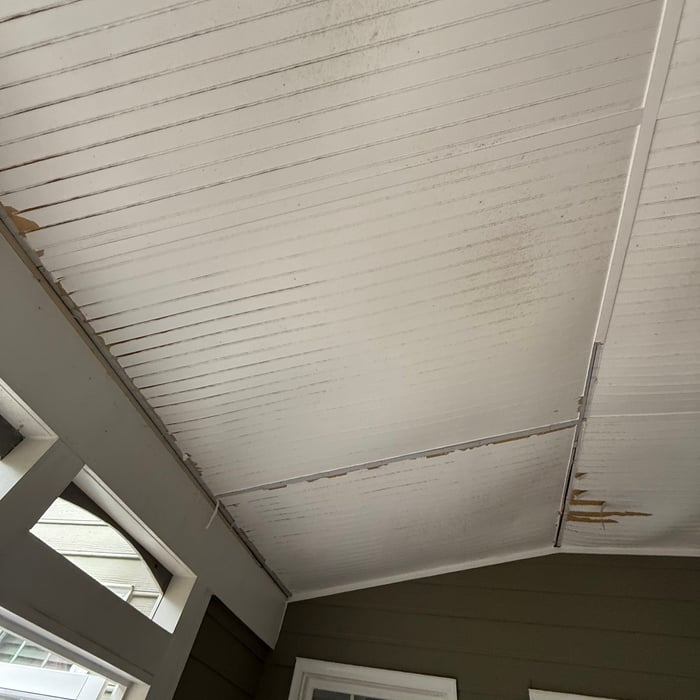 Porch rot replacement