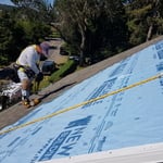 Roof repair asphalt shingle install