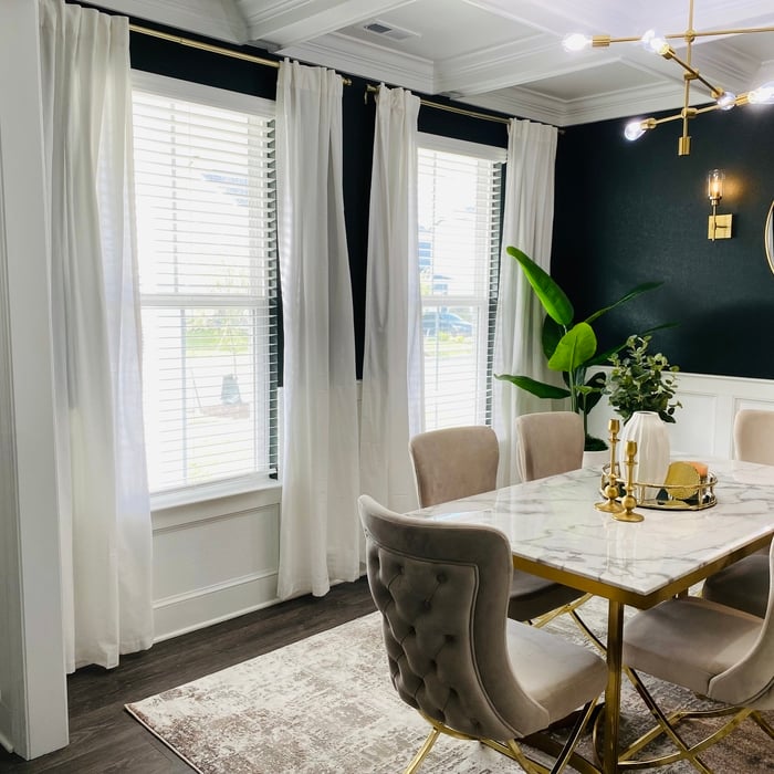 modern dinning styling