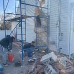 Chimney rebuild