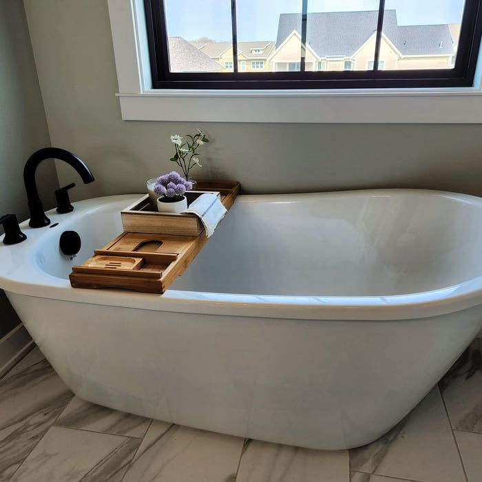 Staged Bathroom