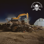 Corn crib demo