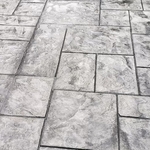 stamped concrete patio