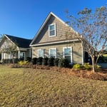 Pine Straw and Shrub Install