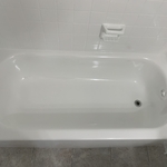 Tub was refinish and looks great