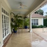 River home paver job