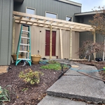 Framing the porch