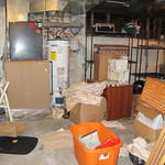Basement. Before