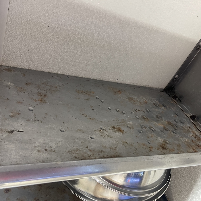 Underneath Shelf