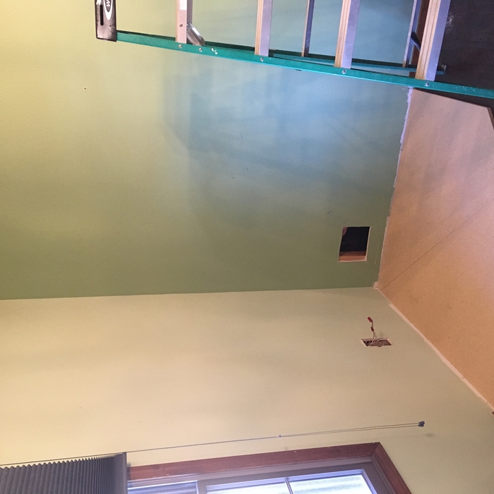 Begin installation for Wood Stove Mantle
