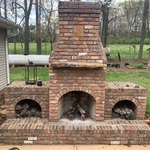 Julie's Outdoor Fireplace