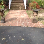 Walkway & Fireplace